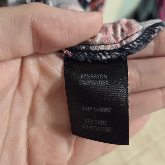 MISSING BELT Torrid Navy Blue Skater Dress- Size 3x- READ DESCRIPTION - Picture 8 of 9